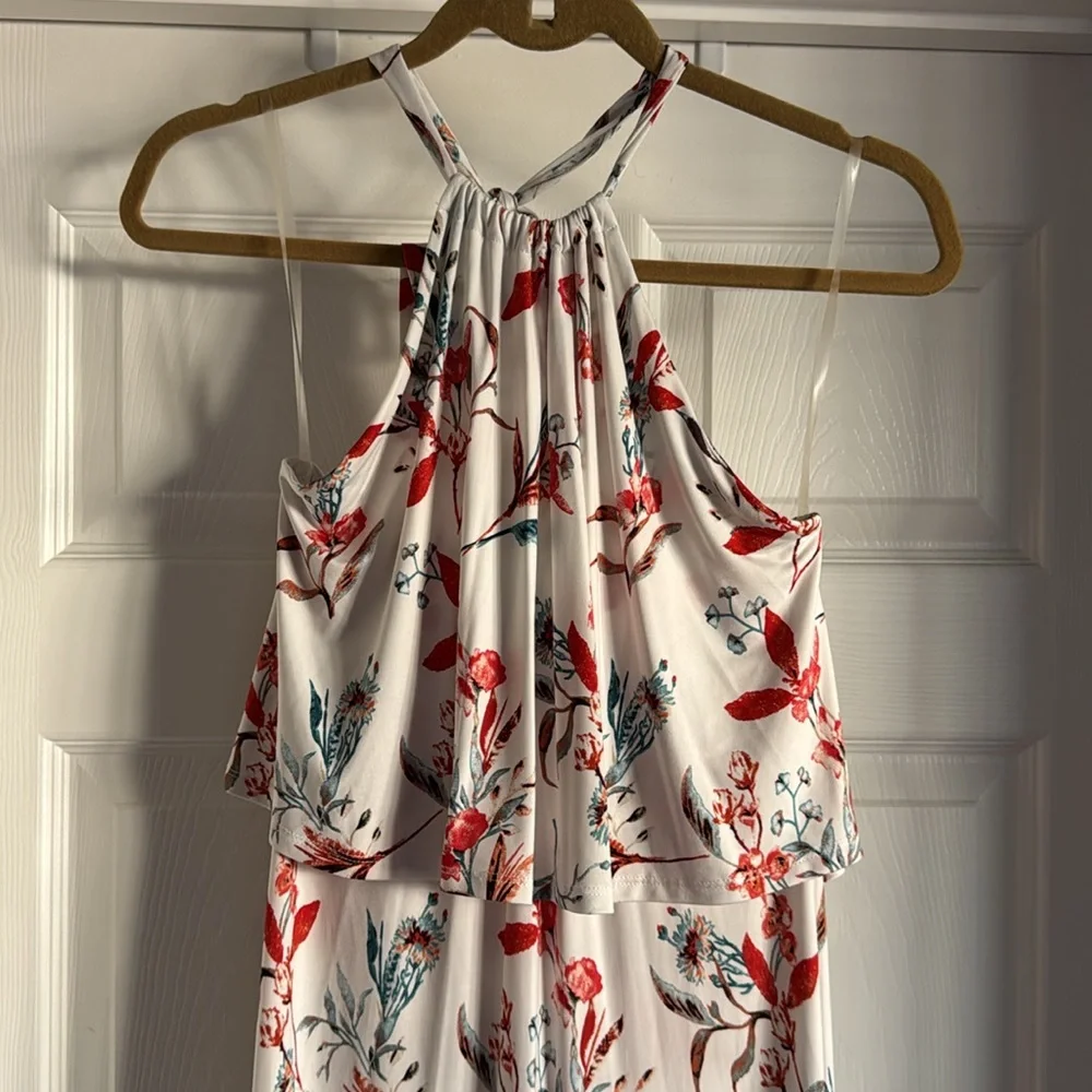 Veronica M Maxi Halter Dress size SMALL - Picture 5 of 11